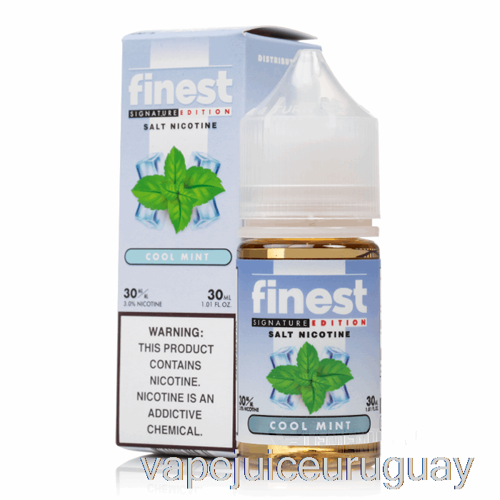 Menta Fresca - La Mejor Edición Exclusiva Salt Nic - 30ml 30mg Vape Recargable
